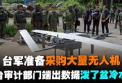 台军准备采购大量无人机，台审计部门端出数据泼了盆冷水